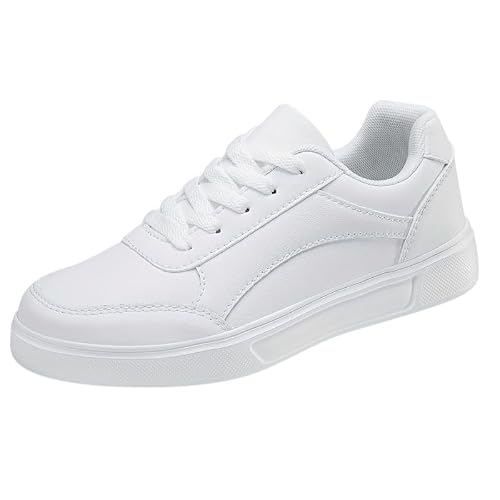Tenis Feminino Casual Branco Retrô Clássico Original Force (Inteiro-Branco, BR, Adulto, Numérico, 37)