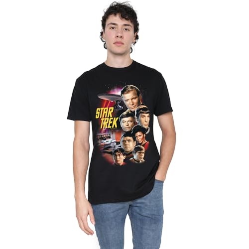 Star Trek T-Shirt Mixte Confortable pour Éviter la Chaleur
