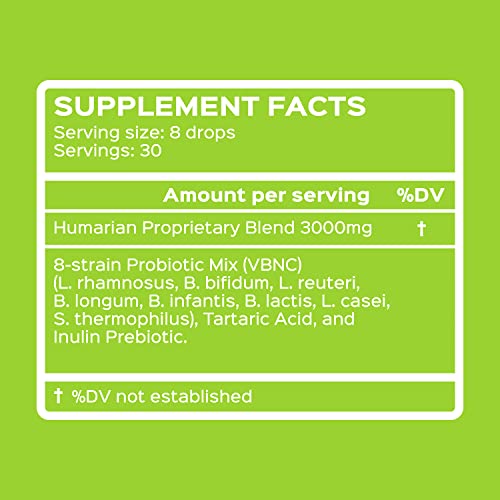 Probonix Advanced Kids Probiotic For Children, Extra-Strength Organic, Non-Gmo Liquid Probiotic, Combat Chronic Diarrhea, Constipation, And (Ibs), 8 Probiotic Strains, 1 Month Supply - Grape #TOP5