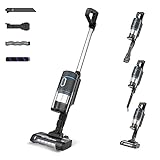 Cordless Vacuum Cleaner, Bagotte 25KPa 230W Powerful Suction Handheld Vacuum, 2500mAh Lightweight Vacuum Cleaner with Crevice Tool, Convenient Stick Handheld Vac for Carpet, Hard Floor & Pet Hair