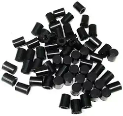 Virola Ponteira Rista Sinuca Bilhar Plástico - 20 und