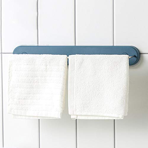Serviette auto-adhésive rack et support mural pour rangement de douche - 4