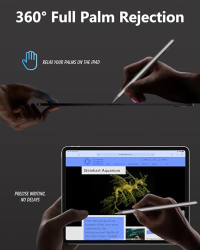 Pencil pour iPad avec charge rapide USB-C et design ergonomique pour tablettes de 2018 à 2026 - 5
