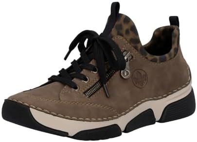 Rieker Damen Low-Top Sneaker 45973, Frauen Halbschuhe | Entdecken Sie den Rieker Damen Halbschuh Slipper: Komfortabel, modisch und schockabsorbierend – ideal für den Alltag.