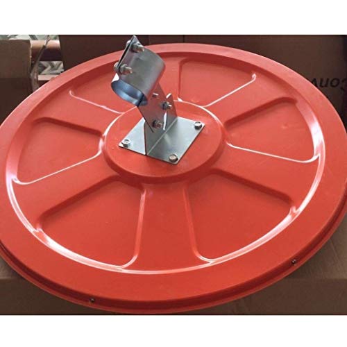 Miroir de sécurité convexe 80 cm pour carrefour et sortie de garage extérieure