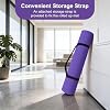 RINREA Large Gymnastics Mat for Gymnastics Bar, 6'x4' Extra Thick Exercise Mat for Home Gym Workout