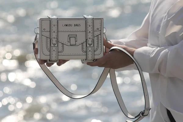 AMPLIN 3D Drawing Cartoon Paper Comic Handbag Unique, Graphic 2D Print Box Bag, women messenger bag pu leather box crossbody shoulder bag || Pack of 1 1