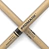 ProMark Rebound 5AB Hickory Drumsticks - Crafted for Resilience and Precision - Acorn Wood Tip for Larger Sweet Spot - 1 Pair #1