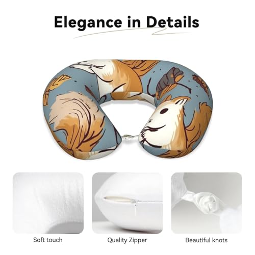 Almohada de viaje espuma viscoelástica tamaño estándar miniatura 2