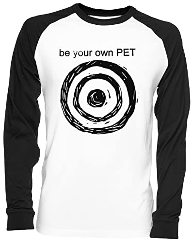 Photo de Be Your Own Pet Damn Damn Leash Blanc Unisex Baseball T-Shirt Mens Womens Baseball