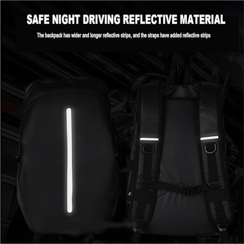 Mochila para Motocicleta ADV350 grande y multiusos para casco 6
