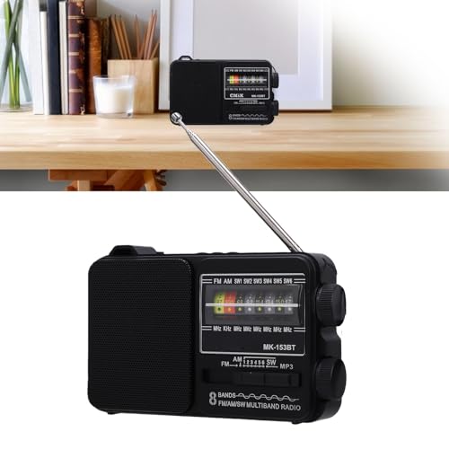 Radio portátil de onda corta Bluetooth AM FM SW Zopsc miniatura 5