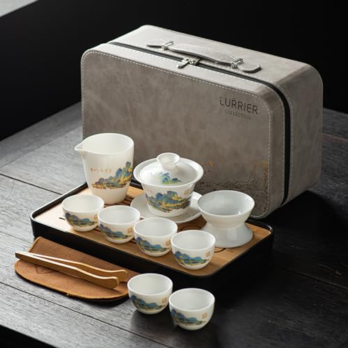 LURRIER White Jade Travel Set