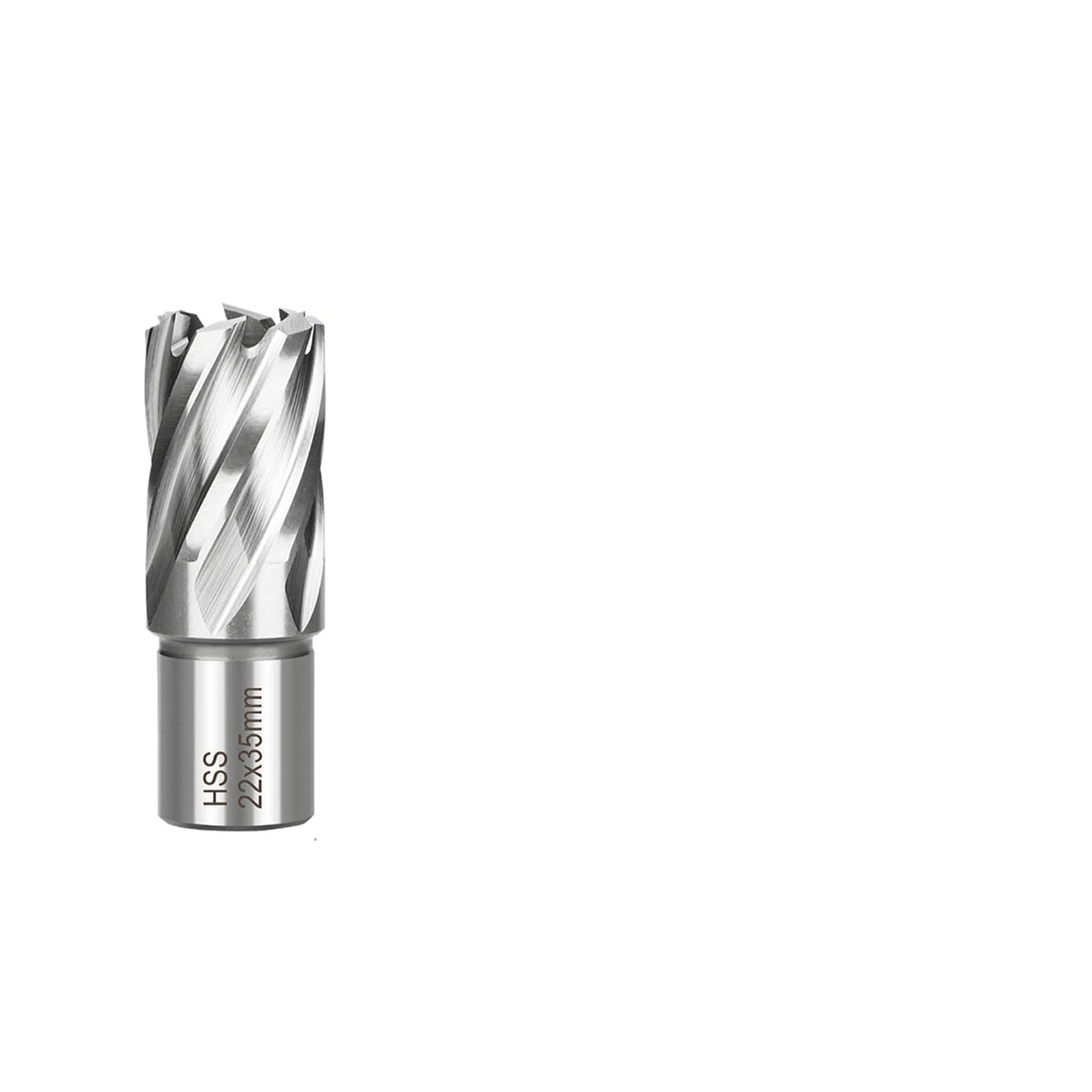 1 szt. HSS wycinak otworów 6-60mm chwyt Weldon piła wiertło drążone TIN i niebieski rdzeń powlekany do wiercenia w metalu narzędzie(26x35mm)