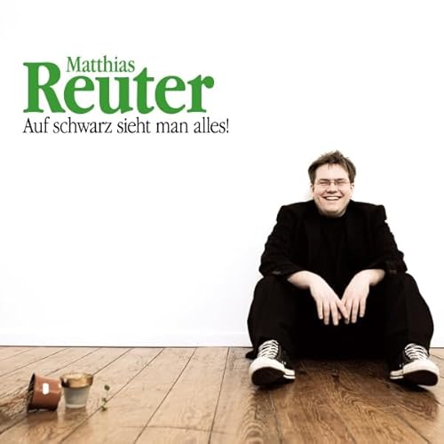 Auf schwarz sieht man alles! Audiolivro Por Matthias Reuter capa