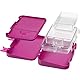 My Vesperbox – Len - Bento Box Kinder - Lunchbox mit 4+2 Fächern - extrem robust – Brotdose – Brotbox ideal für Kindergarten und Schule… (Lila - Regenbogen)