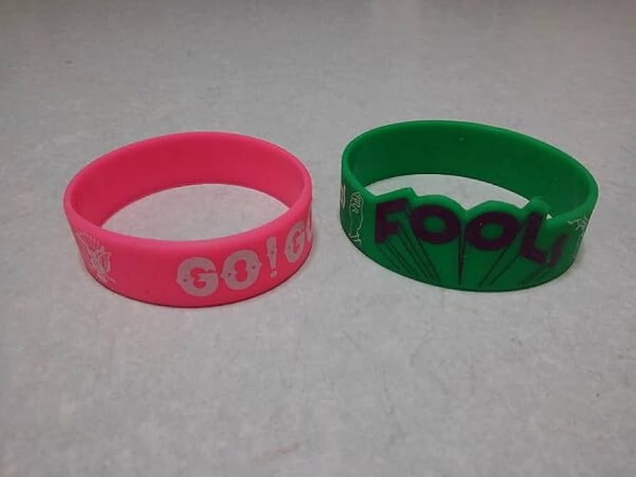 Amazon.co.jp: go!go!vanillas リストバンド ラバーバンド2点セット