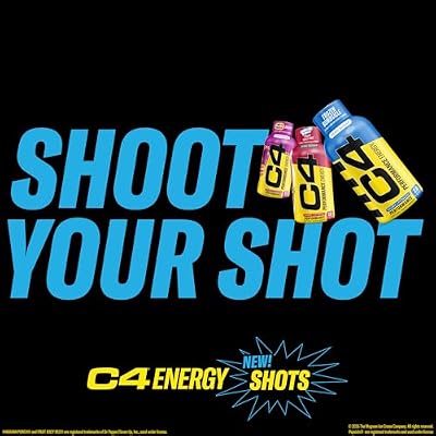 C4 Performance Energy Shot 2oz 12pk - Hawaiian Punch FJR