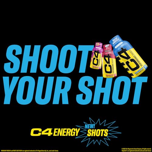 C4 Performance Energy Shot 2oz 12pk - Frozen Bomb - image 7