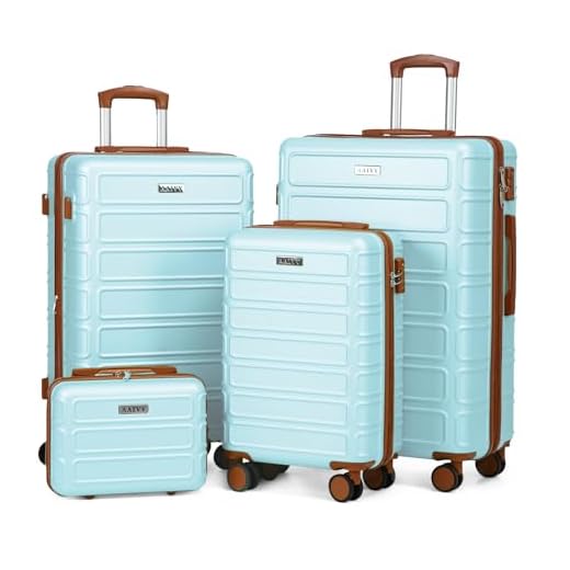 Expandable Lightweight Luggage Set for Travel