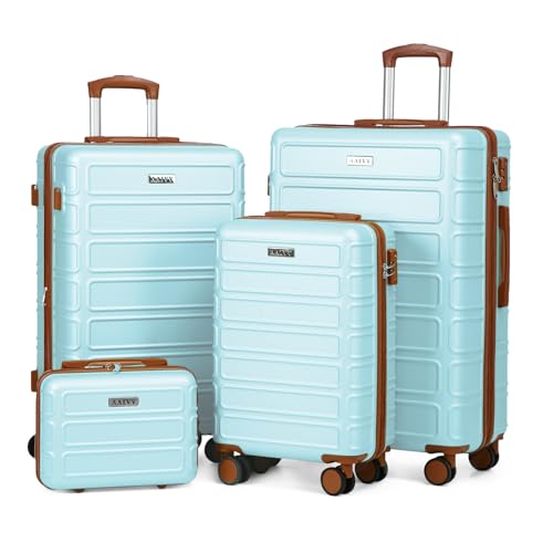 4 Piece Expandable Luggage Set