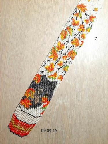 Collar ucraniano Gerdan hecho a mano con cuentas multicolores joyería tradicional 2