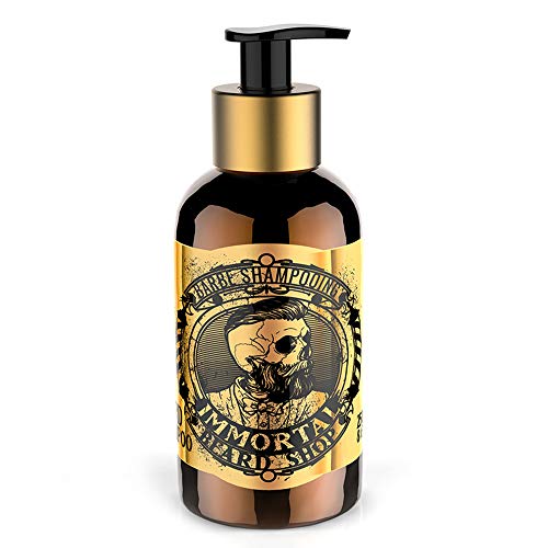 Immortal NYC 'Beard Shampoo' - For Men 8.6oz - Beard Growth For Men - Beard Wash For Men - Beard Softener - Beard Grooming - Beard Products For Men - Facial Hair Growth For Men - Beard Moisturizer