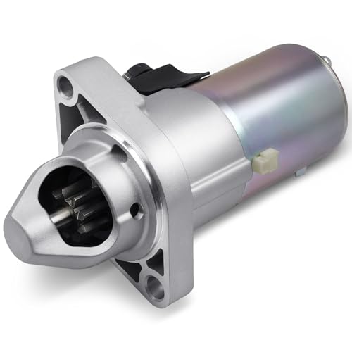 Starter Compatible with Honda Accord 2.4L 2006-2012 Civic 2.0L 2006-2011 CR-V & Element 2007-2011 Acura TSX 2.4L 2006-2014 CSX 2.0L 2006-2008 31200-RAA-A61 31200-RRA-A51 31200R40A01 17960N
