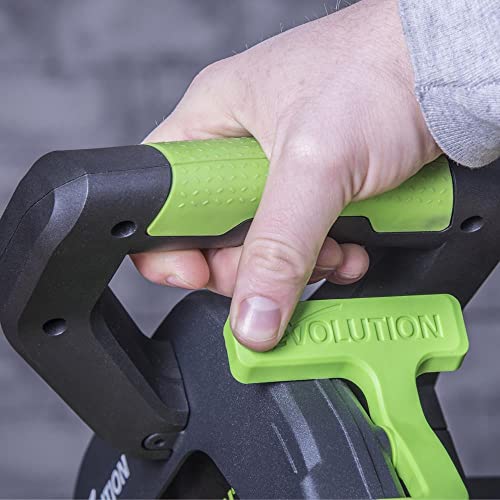 Evolution Power Tools - F255SMS Mehrzweck-Gleit-Gehrungssäge, 255 mm, 1600 W, 230 V