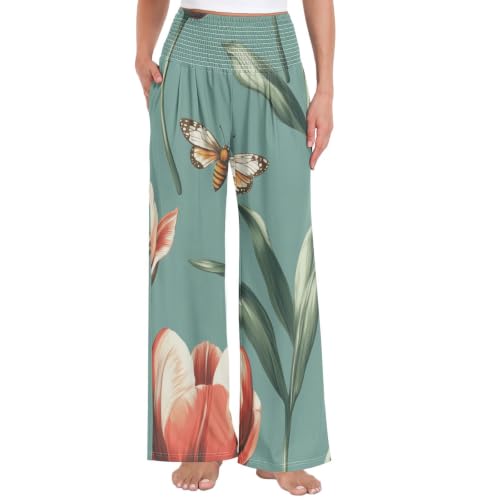 Pantalon de yoga imprimé floral pour vos séances de sport