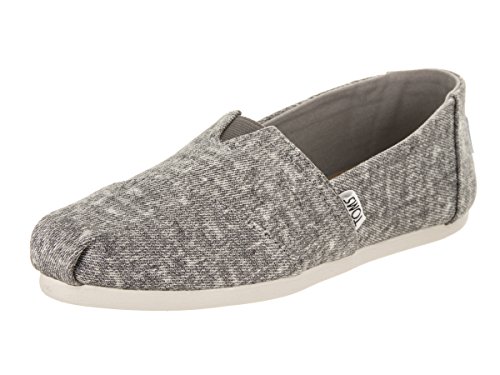 Image of TOMS mens Classics fashion sneakers, Steel Grey Washed Denim, 9.5 US