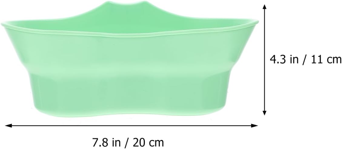 SHINEOFI Emesis Basin with Handle Toothbrush Cup Oral Care Spit Cup Vomit Bowl Plastic Elderly Mouth Wash Toothbrushing Basin