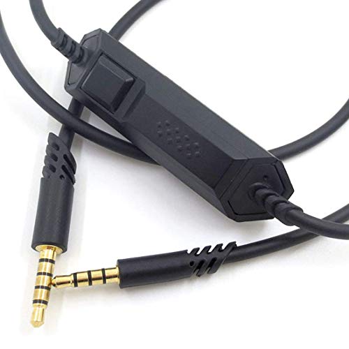 Image of Astro A40 Replacement Cable Inline Mute Volume Control with Microphone for Astro A10 /A30 /A50 Gaming Headsets Cord Lead Compatible with Xbox One Play Station 4 PS4 PC Mobile MixAmp (A&B Modes /100CM)
