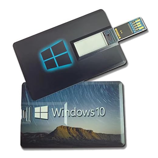 64GB Flash Drive USB with Windows 10 Compatible Installer & Repair Images