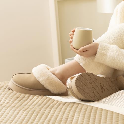 LazyStep Women's Moody Platform House Slippers4