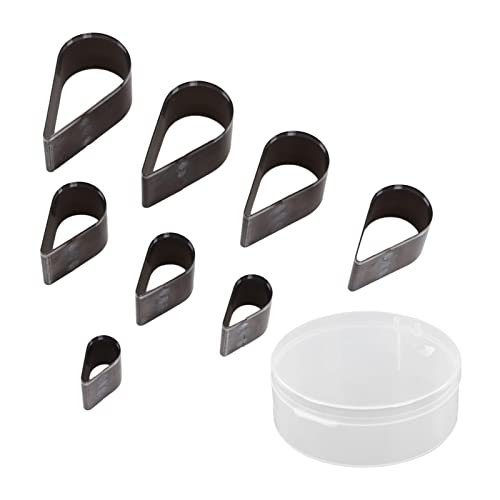 Conjunto de moldes de corte de couro, lâmina incisiva precisa moldes de corte de couro de alta densi