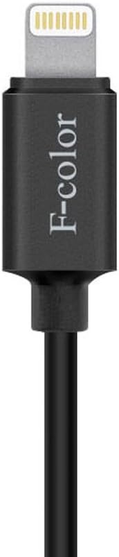 iPhone 7 Charger,iPhone 6S Charger 6Ft Long Apple MFi Certified Lightning Cable F-color 8 Pin to USB Data Sync Charger Cord for iPhone 7 6S 6 Plus 5S 5 SE iPad Air 2 Mini 4 3 2, iPad Pro, Black