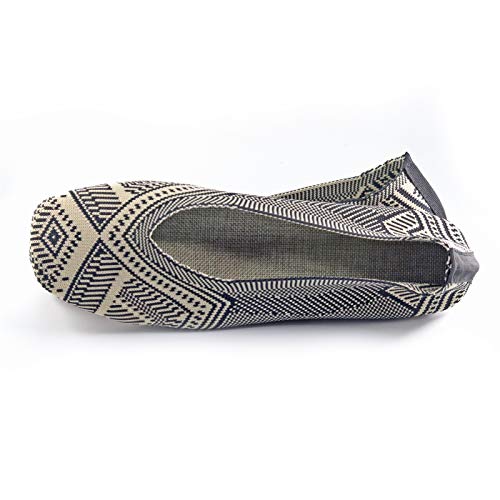 RVROVIC Women Flat Shoes Knitted Lightweight Slip-on Loafers Breathabel Soft Comfortable Ballet Flats4