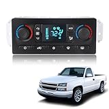 KAFKOF Climate Control Module Compatible with 2003-2007 Chevy Silverado Tahoe Suburban, GMC Sierra Yukon 1500 2500 3500, Cadillac Escalade Hummer H2. Ac Control Panel Replace 599-009