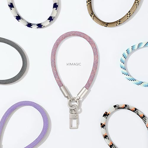Image of KIMAGIC Luxury Phone Wrist Strap - Premium Elegant Anti-Lost Lanyard, Original Design with Sophisticated Texture
