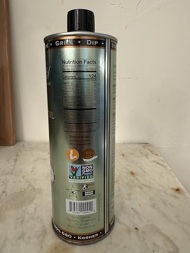 Image of Salute Sante! Cold Pressed Grapeseed Oil - 1 Liter 6-Pack - cooking oil, grapeseed oil - High Smoke Point, Neutral Flavor, Ideal for Frying, Baking & Salad Dressings
