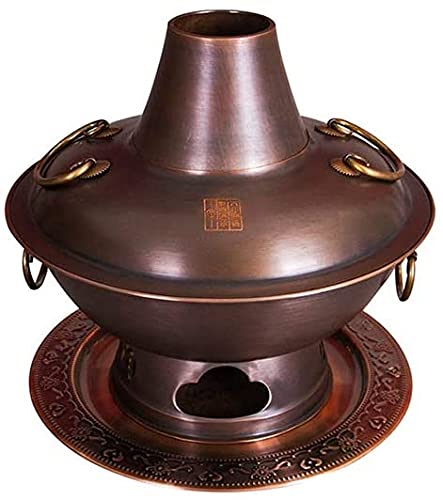 Copper Hot Pot Beijing Hot Pot cobre multiuso para varias personas miniatura 1