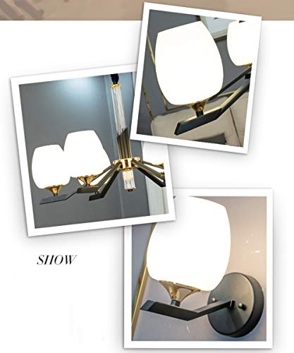 Staircase creativity chandelier en verre pour entr&eacute;e majestueuse - 4