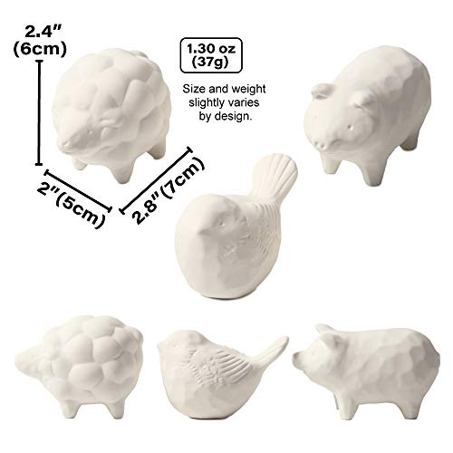 Aroma Ceramic Stone Diffuser [Made In Japan] Aromatherapy Passive Essential Oil Diffuser, Non-Electric Eco-Friendly, Unique, Cute, Animal, Design For Women, Men, And Gifts (3Pcs Set) #TOP3