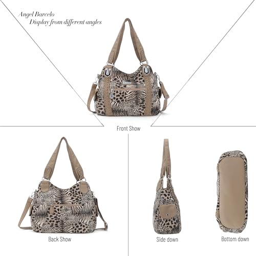 Image of Angel Barcelo Purses for Women Soft PU Leather Shoulder Bag Crossbody Purse and Handbags