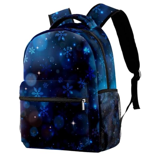 Sac à dos adolescents grand confort contre le mal de dos motif flocon