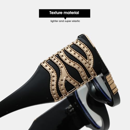 Lunettes de soleil rétro tendance classique chic avec détails métal