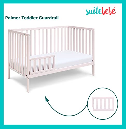 Image of Suite Bebe Palmer Toddler Guard Rail, Pastel Pink