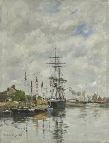 Impression d'art Deauville Eugène Boudin pour créer une ambiance marine dans votre bureau