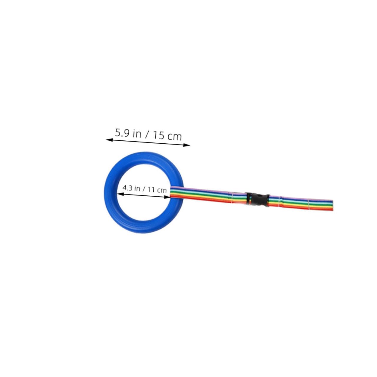 BESPORTBLE 6Pcs Walking Rope Ring Safety Rope for Preschool Lost Design for Daycare Bright Colors for Easy Organization and Fun Walking Experience